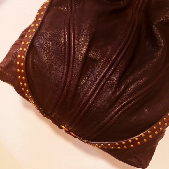 BOTKIER BOMBAY- Glazed OXY/BRN GOAT LTR Handbag - Picture 5 of 15